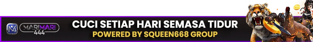 Marimari444 Promo Cuci setiap hari semasa tidur.